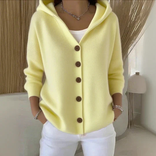 Casual cardigan with long sleeves