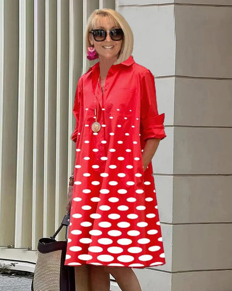 Sylvia | Lucky Charm Dotted Dress