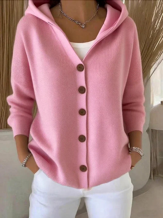 Casual cardigan with long sleeves