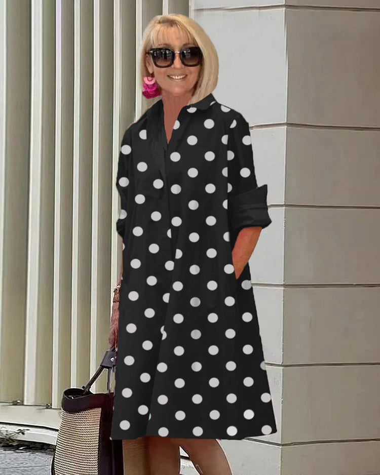 Sylvia | Lucky Charm Dotted Dress