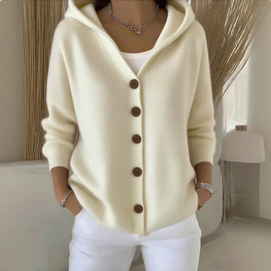 Casual cardigan with long sleeves