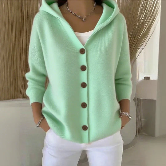 Casual cardigan with long sleeves