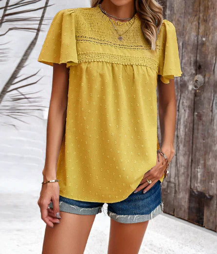 Janeth | Lace Crochet Blouse